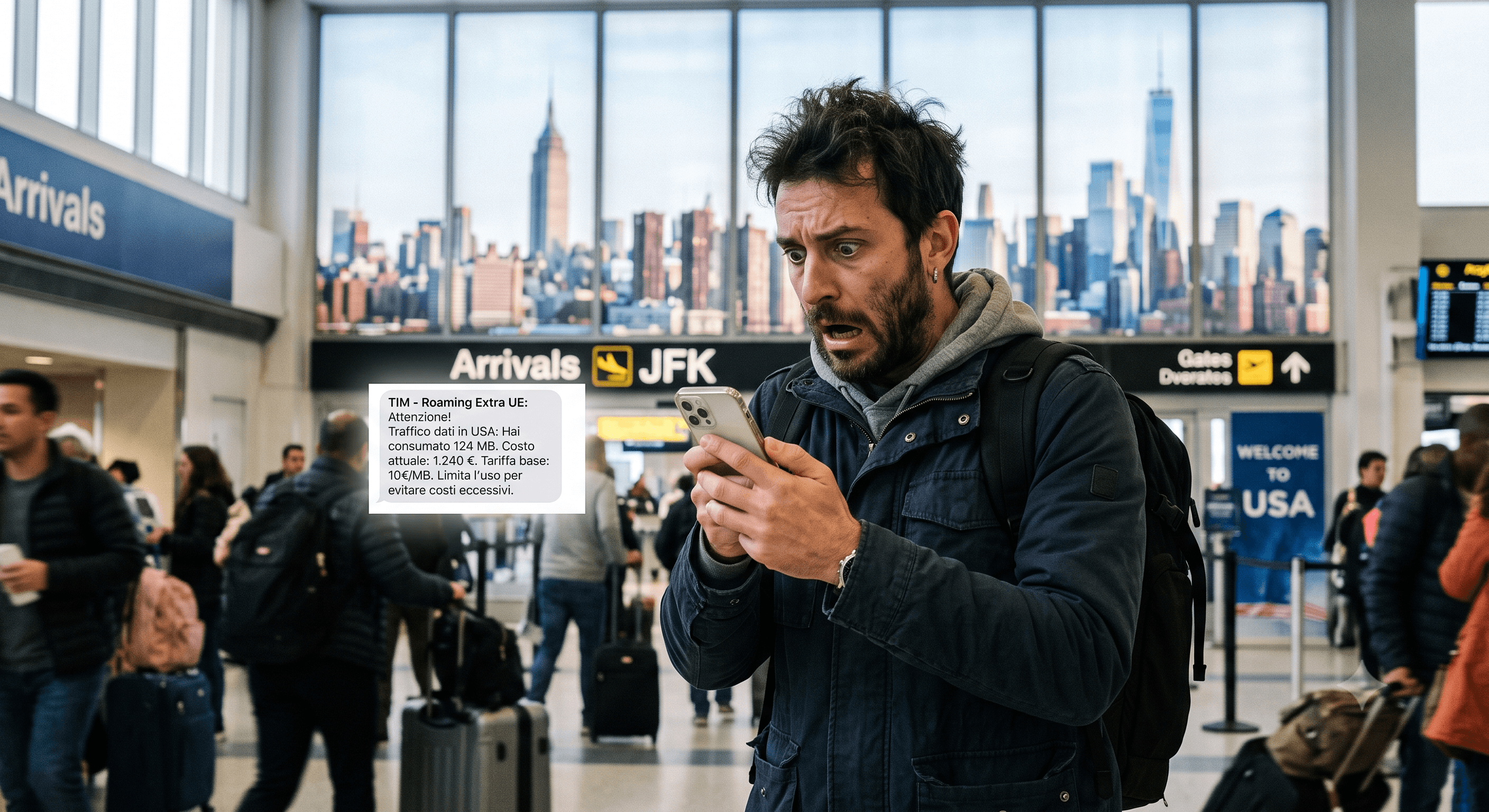 VACANZE EXTRA-UE 2026: STOP AL ROAMING